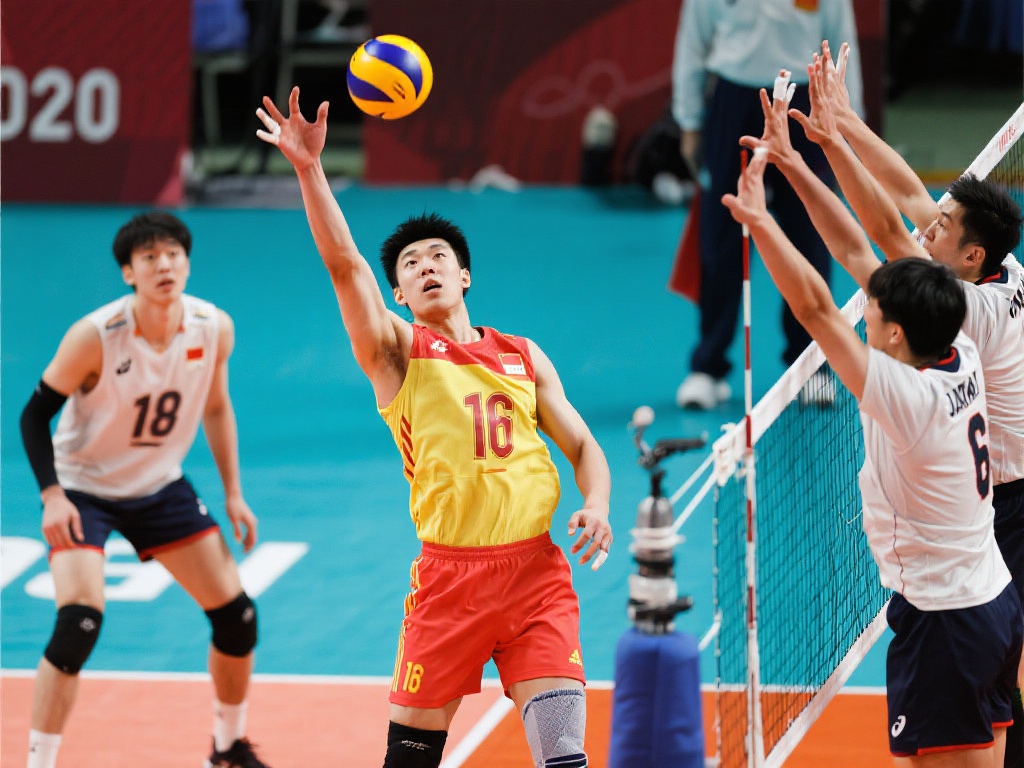 世界男排联赛：中国男排首战惜败日本队