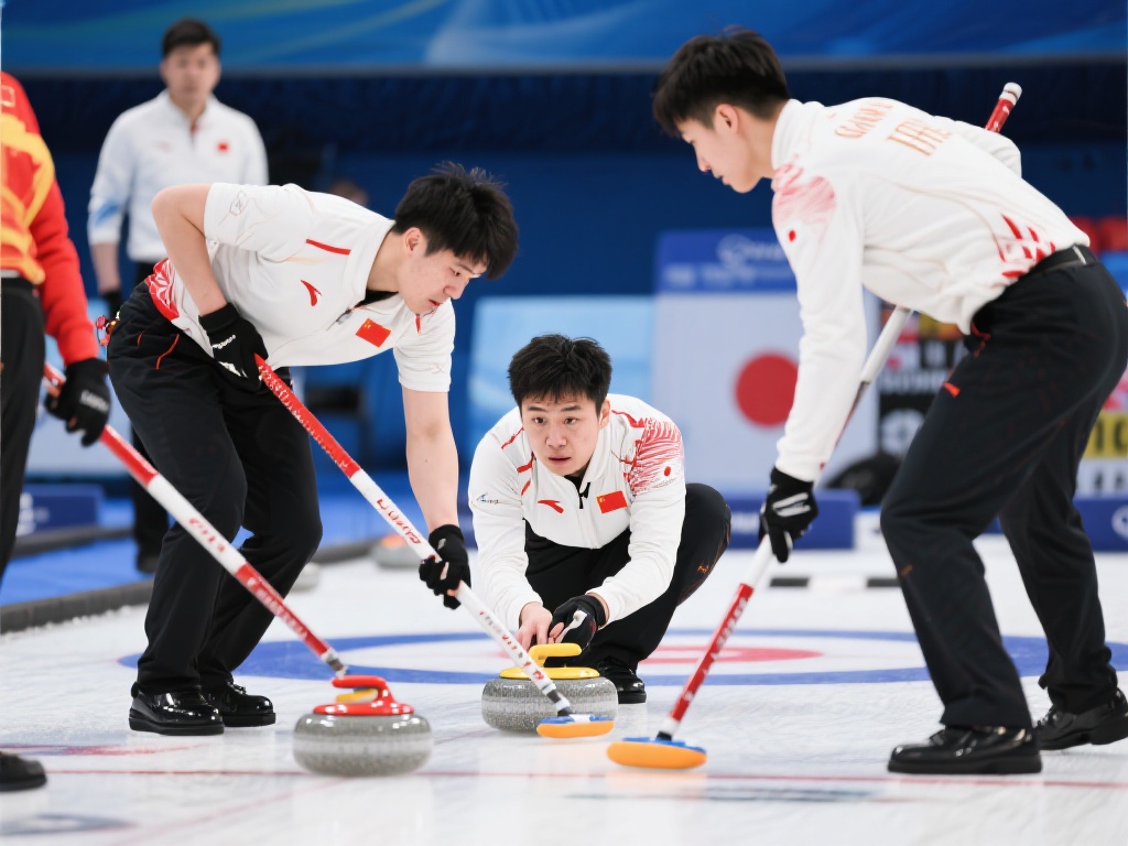 “中国男子冰壶队遗憾败北日本队夺胜”
