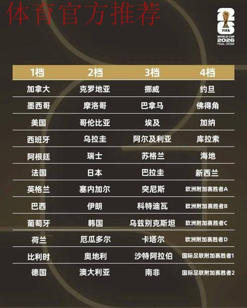 世界杯分组：法国挪威同组 阿根廷葡萄牙获上签